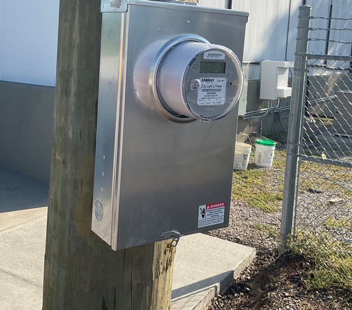 Fort-Campbell-Metering-Project-meter-on-pole