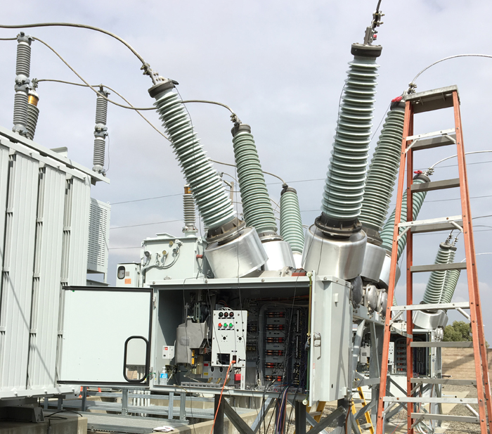 TAFB 121kV Circuit Breaker Replacement installed