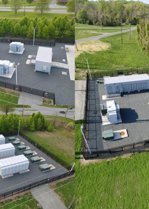 APG Electrical Distribution System substations aerial